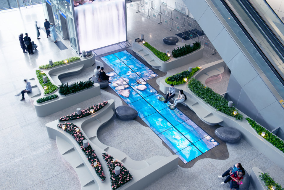 Smart display solutions in retail or public space