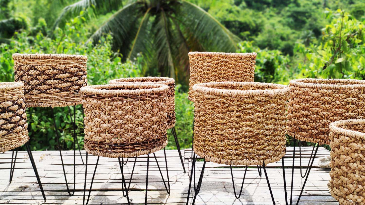 Eco-Friendly and Sustainable shopfitting option – charming rattan/wicker products